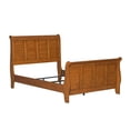 thumbnail image 7 of Grandpas Cabin Medium Brown Full Sleigh Bed, 7 of 7