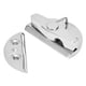 thumbnail image 5 of Bisagras Redondas, Durabilidad Fuerte Reemplazo De Escotilla De Gabinete De Puerta De Barco Grado Marino Con Tornillos Para Unidades De Aparejos De Pesca Para Cajas Eléctricas ANGGREK No, 5 of 7