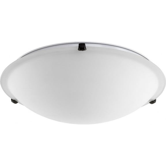Quorum Lighting - Four Light Ceiling Mount - 4 Light Flush Mount in Quorum Home