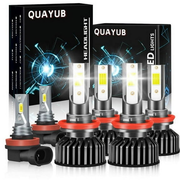 For Chevy Camaro 2014-2015 LED Headlight Bulbs Kit High/low Beam   Fog Light