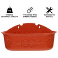 thumbnail image 5 of Raindrops  Large Wall Hanging Basket Flower Pot Stable Balcony Flowerpot, 5 of 8