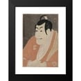 thumbnail image 2 of Tōshūsai Sharaku 14x18 Black Modern Framed Museum Art Print Titled - Ichikawa Ebizo IV as Takemura Sadanoshin (1794), 2 of 5