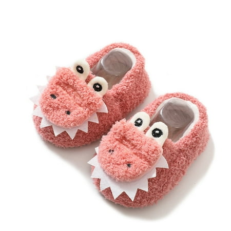 

Baby Shoes Girl Baby Shoes Floor Thickened In Winter Children Cartoon Dispensing Baby Socks Shoes for Boys Girls Winter Warm S