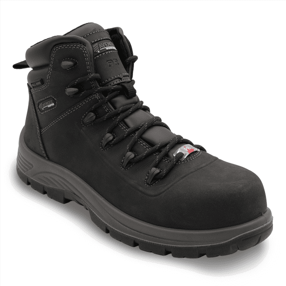 Avenger Work Boots Framer MAX Mid - Men's - CT|EH|PR|WP|SR|SF|B&W - Black - Size: 13 - D - (Regular)