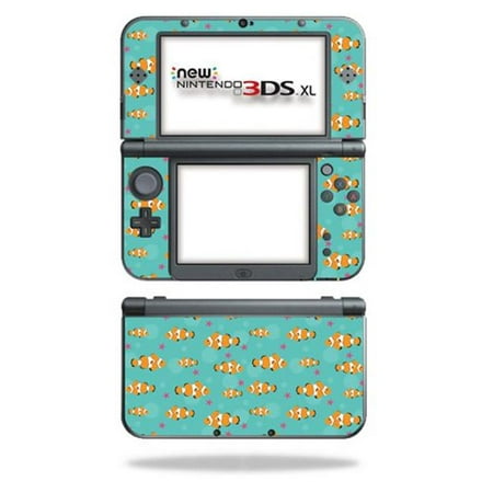 MightySkins NI3DSXL2-Clowning Around Skin Decal Wrap for New Nintendo 3DS XL 2015 - Clowning Around Each Nintendo 3DS XL (2015) kit is printed with super-high resolution graphics with a ultra finish. All skins are protected with MightyShield. This laminate protects from scratching  fading  peeling and most importantly leaves no sticky mess guaranteed. Our patented advanced air-release vinyl guarantees a perfect installation everytime. When you are ready to change your skin removal is a snap  no sticky mess or gooey residue for over 4 years. You can t go wrong with a MightySkin. Features Nintendo 3DS XL (2015) decal skin Nintendo 3DS XL (2015) case Nintendo 3DS XL (2015) skin Nintendo 3DS XL (2015) cover Nintendo 3DS XL (2015) decal This is Not a hard case. It is a vinyl skin/decal sticker and is NOT made of rubber  silicone  gel or plastic. Durable Laminate that Protects from Scratching  Fading & Peeling Will Not Scratch  fade or Peel Nintendo 3DS XL (2015) NOT IncludedSpecifications Design: Clowning Around Compatible Brand: Nintendo Compatible Model: 3DS XL (2015) - SKU: VSNS54957