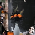 thumbnail image 7 of SLYNSHome Halloween Black Flower Bouquet,Fall Artificial Pumpkin Flowers Bunches for Home Weeding Halloween Party Decorations, 7 of 7