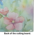 thumbnail image 3 of Alaska Forget-me-nots in Watercolor Glass Cutting Board Large 12 in x 15 in, 3 of 5
