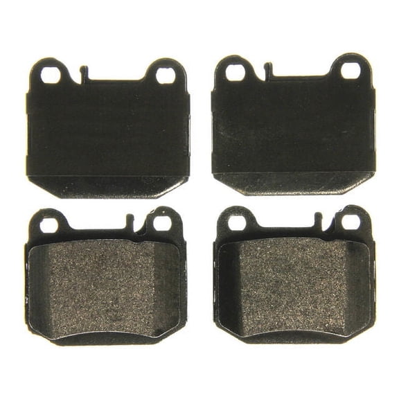 Rear Brake Pad Set - Compatible with 2004 - 2012 Maserati Quattroporte 2005 2006 2007 2008 2009 2010 2011
