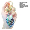 thumbnail image 7 of Yesbay Keychain Charm Electroplating Colorful Acrylic Conch Keychain Pendant Girl Bag Backpack Pendant Decorative Accessory, 7 of 7