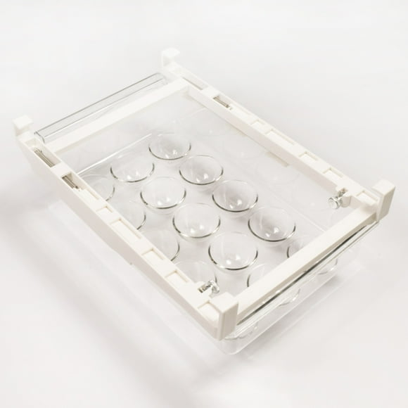Icon Best Comprehensive Fridge Egg Storage Organizer, Attachable, Space Saving