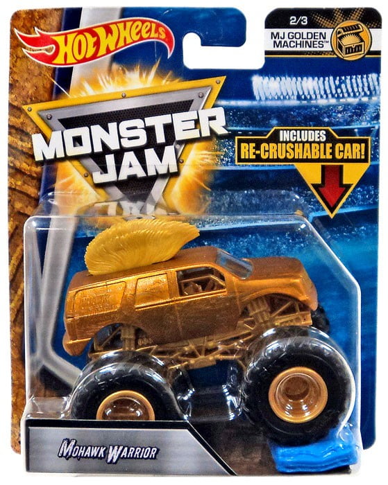 hot wheels monster jam golden machines