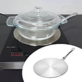 thumbnail image 1 of Induction Adapter Heat Diffuser Converter Hob Adapter Plate for glass cooktop Gas Stove M, 1 of 9