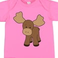 thumbnail image 4 of Inktastic Cute Moose Boys or Girls Baby Bodysuit, 4 of 5
