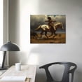 thumbnail image 3 of Nawypu -Go Hunting Canvas Wall Art Painting On Canvas Wall Art Poster Scroll Picture Print Living Room Walls Decor Home Posters, 3 of 4