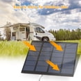 thumbnail image 3 of Panel 1.5W 6V Portable Solar Charger Waterproof Solar Panel Charger for Camping with USB Interface for Charging Mobile Phones Power Banks Mini Fans LED Light, 3 of 7