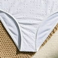thumbnail image 4 of Wxirdiow Girls Bathing Suit Toddler Swimsuit Girl Two Piece Bathing Suit Ruffle Adjustable Straps Bikini Set Baby Summer Beach Swimwear White Size,10-11 Years, 4 of 7