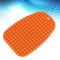 thumbnail image 4 of Base de almohadilla de placa de soporte lateral antideslizante para soporte de motocicleta para Honda (naranja), 4 of 5