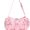 Pink, variant on Sunyuer Y2K Rivet Shoulder Bag for Women, Vintage Crinkled PU Leather Underarm Handbag, Punk Studded Crossbody Purse, Fashion Adjustable Strap Biker Bag for Daily Commute