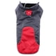 thumbnail image 1 of Abrigo cálido de invierno chaqueta de invierno para perros forro polar resistente al viento y a la nieveDZ208 rojo Spell grises, 1 of 5