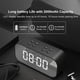 thumbnail image 3 of Gwong Electrónica Pantalla de espejo portátil LED Reloj despertador Bluetooth-Compatible con altavoz Reproductor de MP3 inalámbrico, 3 of 7
