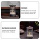 thumbnail image 3 of Backflow Aroma Stove Decorative Censer Household Use Deer Shape Multi Material Incense Burning 1Pc, 3 of 4
