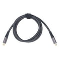 thumbnail image 2 of Cordon d'Alimentation USB-C vers USB-C, Charge Rapide 20 Gbps 240 W avec Résolution 4K 60 Hz, Câble Stable USB 3.2 Gen 2x2 pour Ordinateur Portable IOS 15 Note 20, 2 of 7