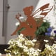 thumbnail image 4 of Adornos para jardín y patio artesanías de hadas de flores artesanías de hierro y metal de duende ANGGREK Otros, 4 of 8