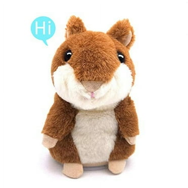 Homily Talking Hamster, Electronic Plush Toy for Kids, Repeats What You Say, Great Gift