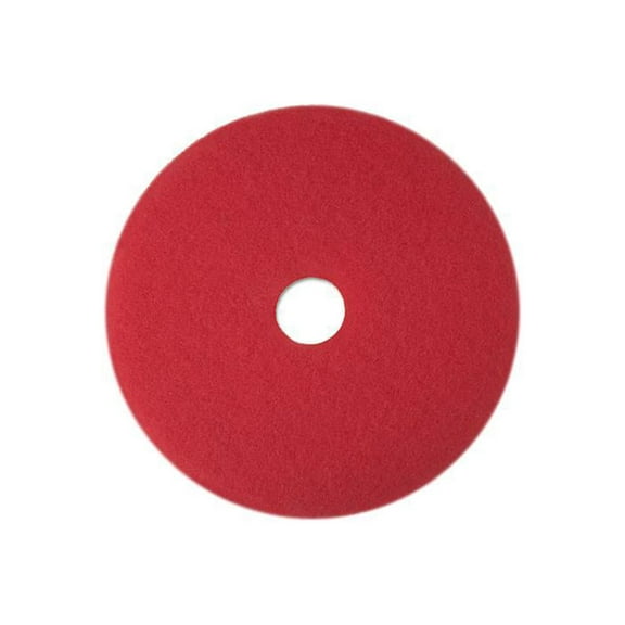 3M 08392 Red 17" Buffer Pads, Case of 5