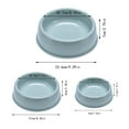 thumbnail image 3 of Ikeay Clearance Anti-Slip Bowl Protects Cervical Vertebrae Green C,Custom Fashion Non Slip Smart Durable Plastic Pet Food Bowl Feeder for Cats and Dogs,1Pc Basin Clearance Sale, 3 of 3
