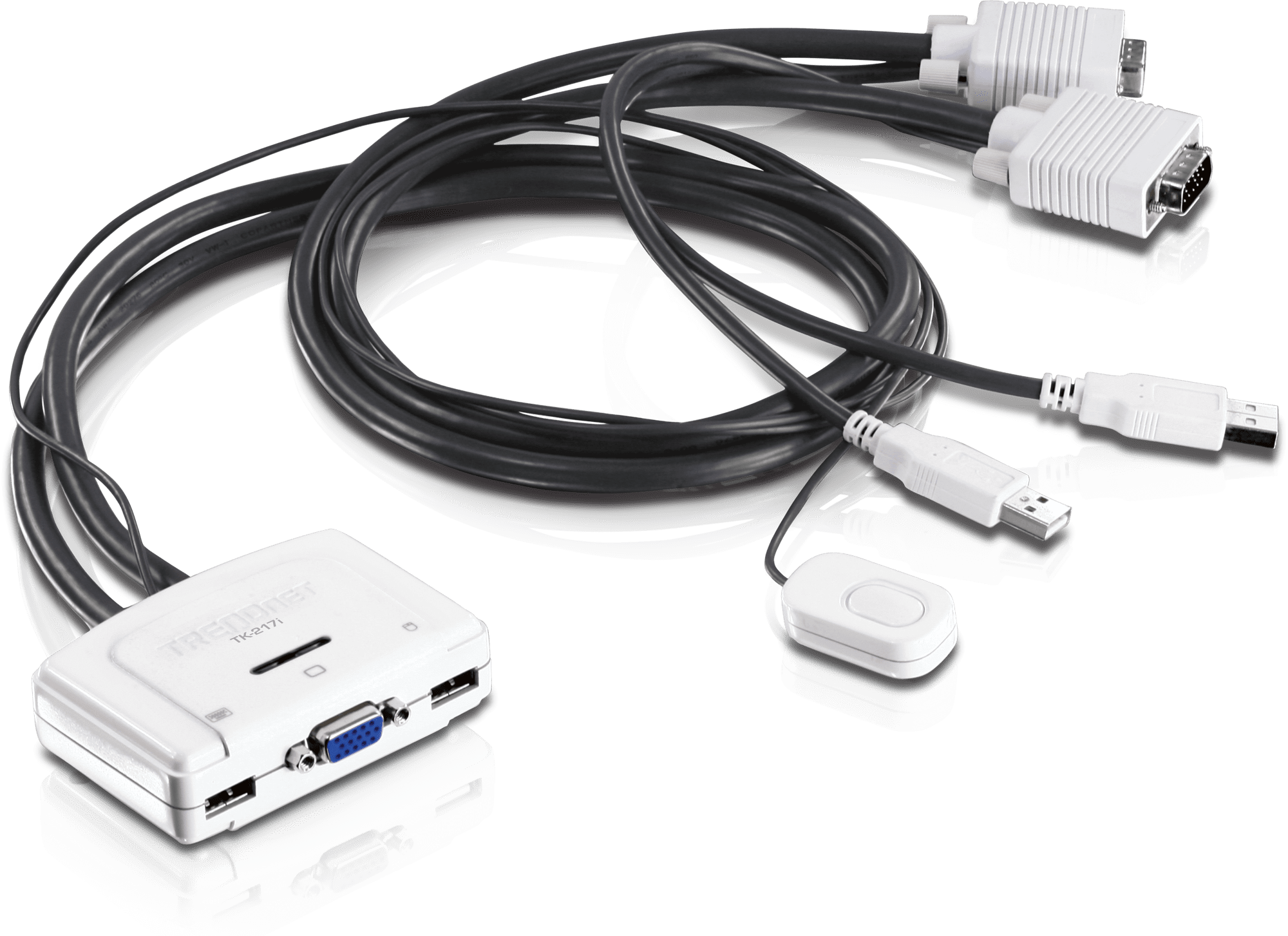 TK 217I KVM / audio switch 2 ports