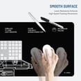 thumbnail image 3 of Mouse Pad Desk Mat Gaming Large Keyboard Cute Office Desktop Computer Laptop Black XXL Long Giant Big Cool Modern Design Unique for Women Girls Men Boys Gamer Oversized Wide 31.5x11.8'''' Mousepad, 3 of 6