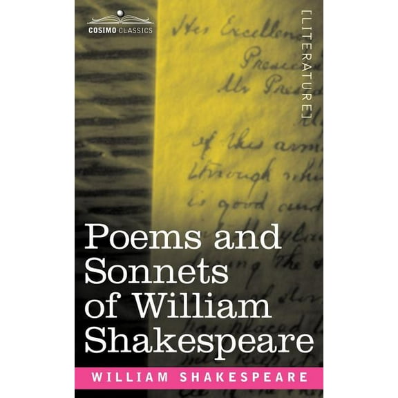 Poems and Sonnets of William Shakespeare, (Paperback)