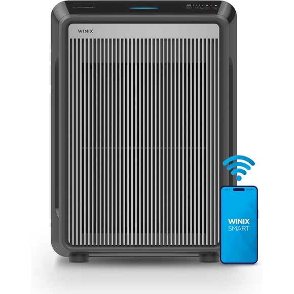Winix 9800 Air Purifier for Home Extra Large Room Up to 2,420 Ft² in 1 Hr With Air Quality Monitor, True HEPA, Carbon Filter and Auto Mode, Captures Pet Allergies, Smoke, Dust