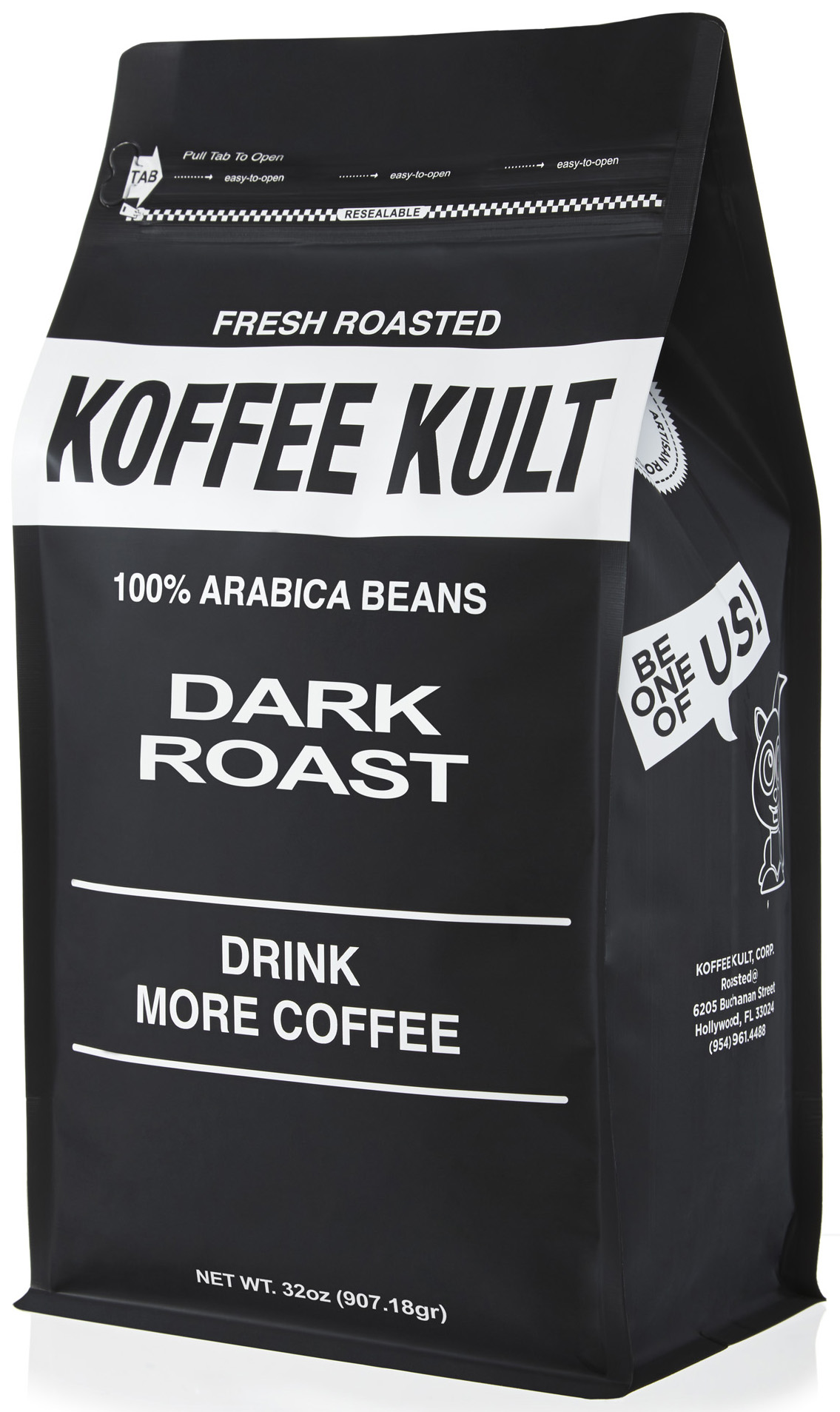 Koffee Kult Whole Bean Coffee, Dark Roast, 32 Ounce - image 2 of 4