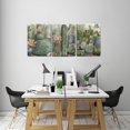 thumbnail image 5 of Cactus Plants Bathroom Decor Wall Art, Green Succulent Pictures Canvas Print, Botanical Paintings for Bedroom Living room Office Decoration 12x12in x4, 5 of 7