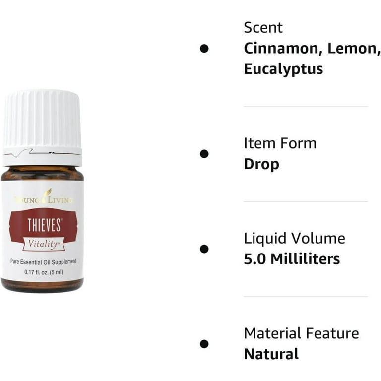 Thieves Essential Oil by , 5 Milliliters, Dietary 