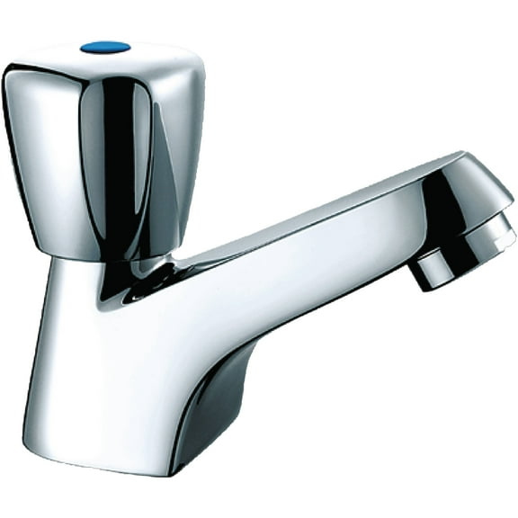 Scandvik 70000 Chrome Plated Brass Classic Cold Water Only Basin Tap