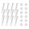 thumbnail image 1 of 12 Pcs Plastic Pool Joint Pins Seals Replacement Parts Accessories For Swimming Pool, 1 of 5