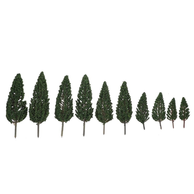 10 unids paisaje de paisaje paisaje modelo paisaje paisaje modelo de paisaje (verde)