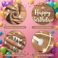 thumbnail image 3 of Floral Design  Banner Butterfly Accent Floral Celebration Display Wooden Background Fairy Lights Birthday Party Backdrop for birthday party garden party photo backdrop, 3 of 8