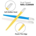 thumbnail image 2 of Set of 12 cuticle pushers, 2 pcs/set, Rubber/Plastic, Manicure/Pedicure, Multicolor, 2 of 6