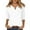 24#White, variant on Harpily Clearance Women's Sweaters 3/ Sleeve Tops For Women Summer Notched V Neck Plain T Shirts Casual Cute Three Quarter Length Blouses