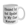 thumbnail image 2 of Unique Case manager 15oz Mug, Blessed by God Spoiled by My Case Manager, Surprise Cup For Coworkers From Friends, Case management, Coffee mug, Tea mug, Gift, 2 of 2