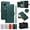 Darkgreen, variant on Crossbody Case For Google Pixel 8 Pro Wallet Zipper Case with Crossbody Shoulder Strap & Wrist Strap Flip Kickstand Purse Card Slots [RFID Blocking] Elegant PU Leather Phone Cover,Red