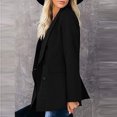 thumbnail image 4 of Women's Business Attire Business Casual Lightweight Blazers Button Long Sleeve Suit Jackets Work Office Clothes, 4 of 7