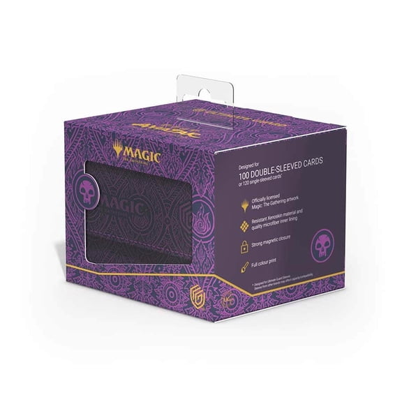 Ultimate Guard: Magic the Gathering: Deck Case Sidewinder 100 Xenoskin: Avatar the Last Airbender: Mana Symbol Black Swamp