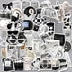 thumbnail image 2 of 61Pcs Water Bottle Stickers,Minimalist Abstract Line Art Decor Stickers for Water Bottle,Phone,Guitar,Skateboard and Laptop Vinyl Stickers for Adults, 2 of 4