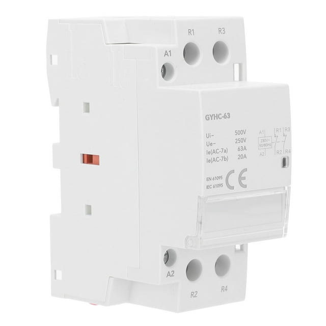 Módulo de repuesto de componente electrónico portátil de contactor modular GYHC-63 2NC 50 Hz 2P