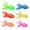 M, variant on YIFAEUX Goldfish Model Colorful Cartoon Fish Series Miniature Figurine Ornament Soft TPR Sea Animal Fish Figurine Kid Fishing Toy Fish Tank Decoration
